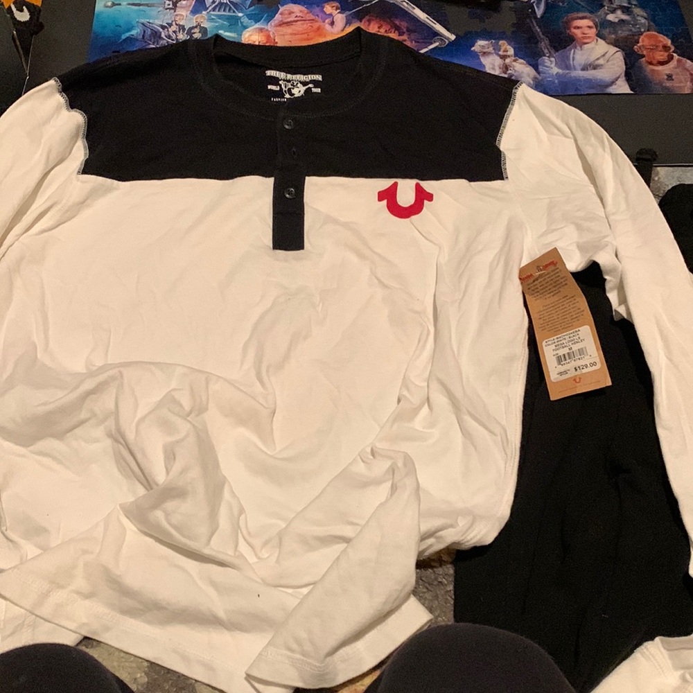 true religion long sleeve shirt